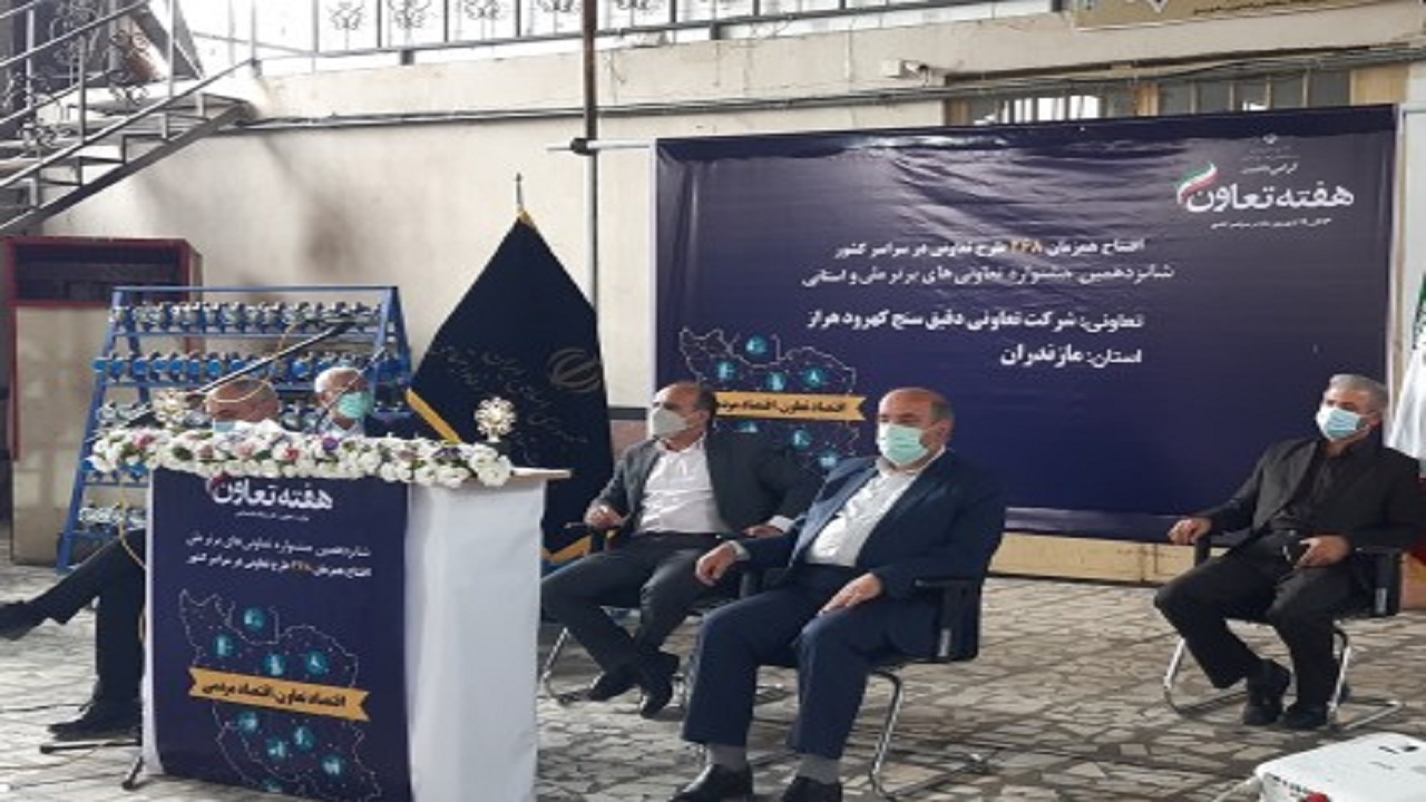 فعال بودن نیمی از تعاونی های مازندران
