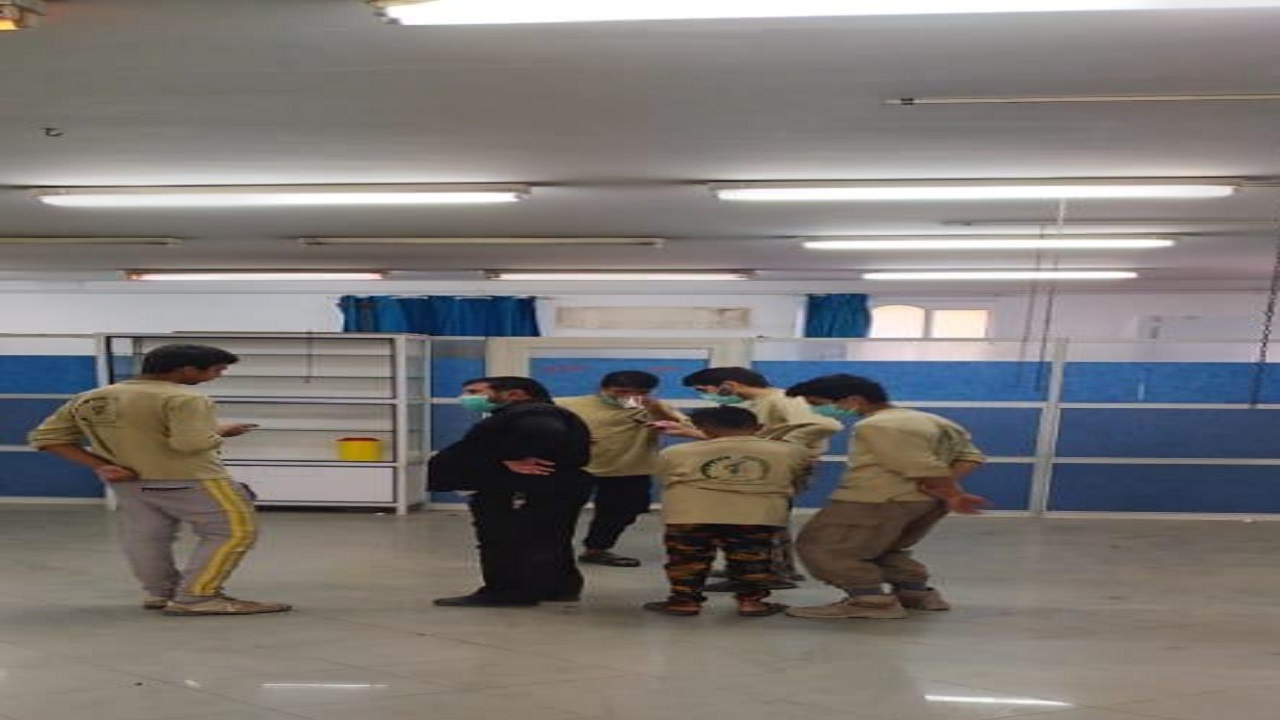 تبدیل یک متروکه به بیمارستان مجهز برای بیماران کرونایی