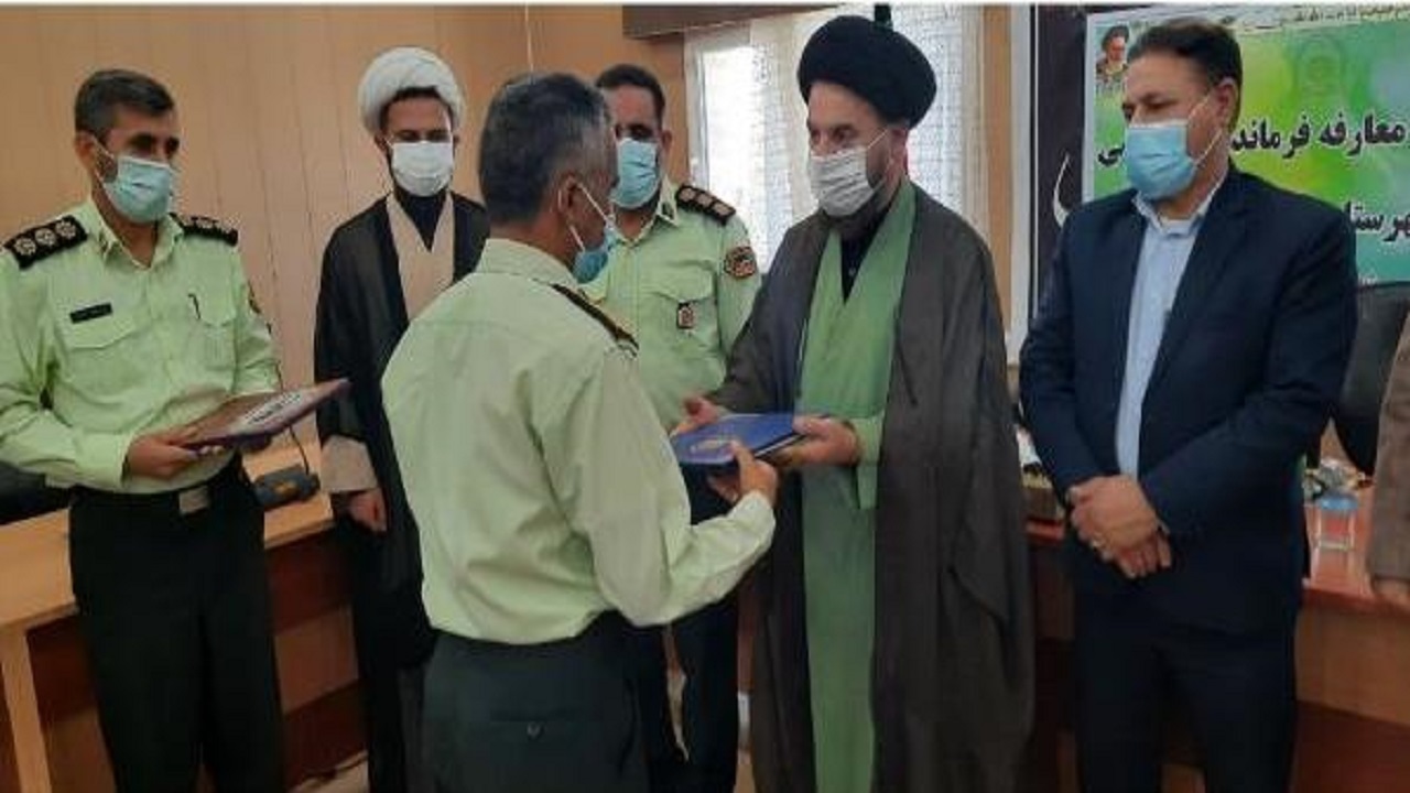 معارفه فرمانده انتظامی شهرستان ملکشاهی