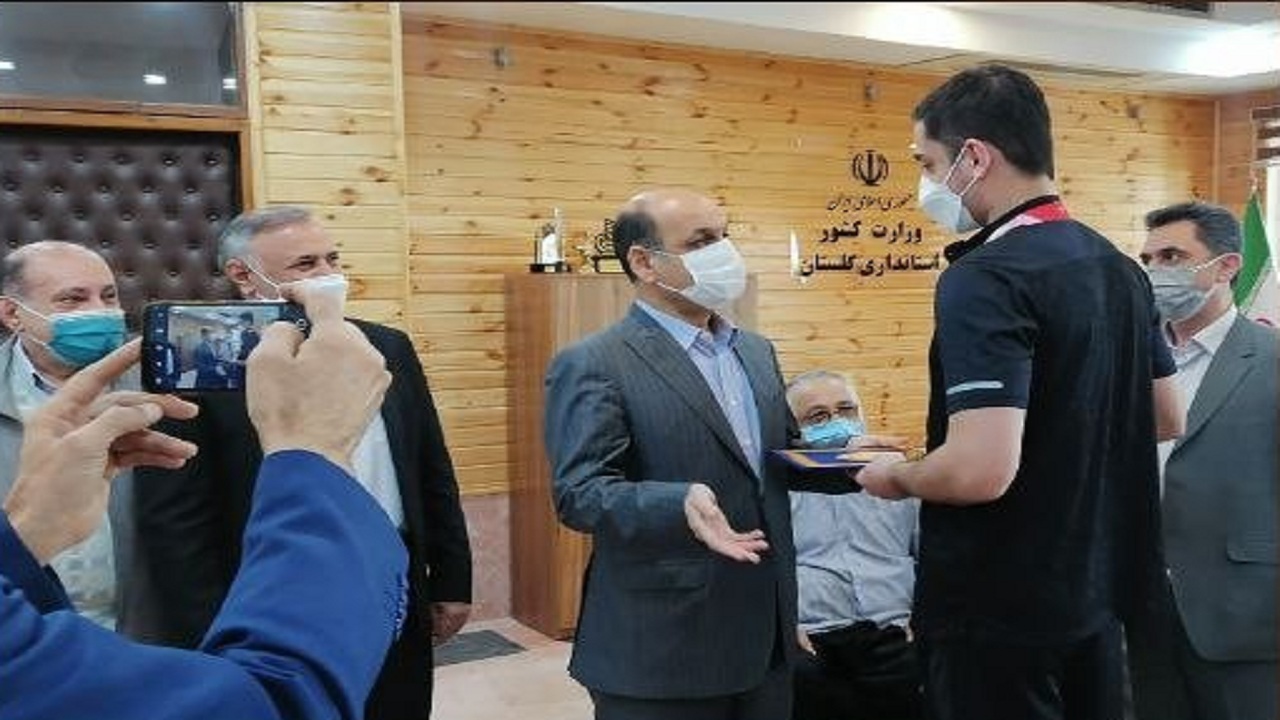 تجلیل از ورزشکاران گلستانی حاضر در المپیک و پارالمپیک توکیو