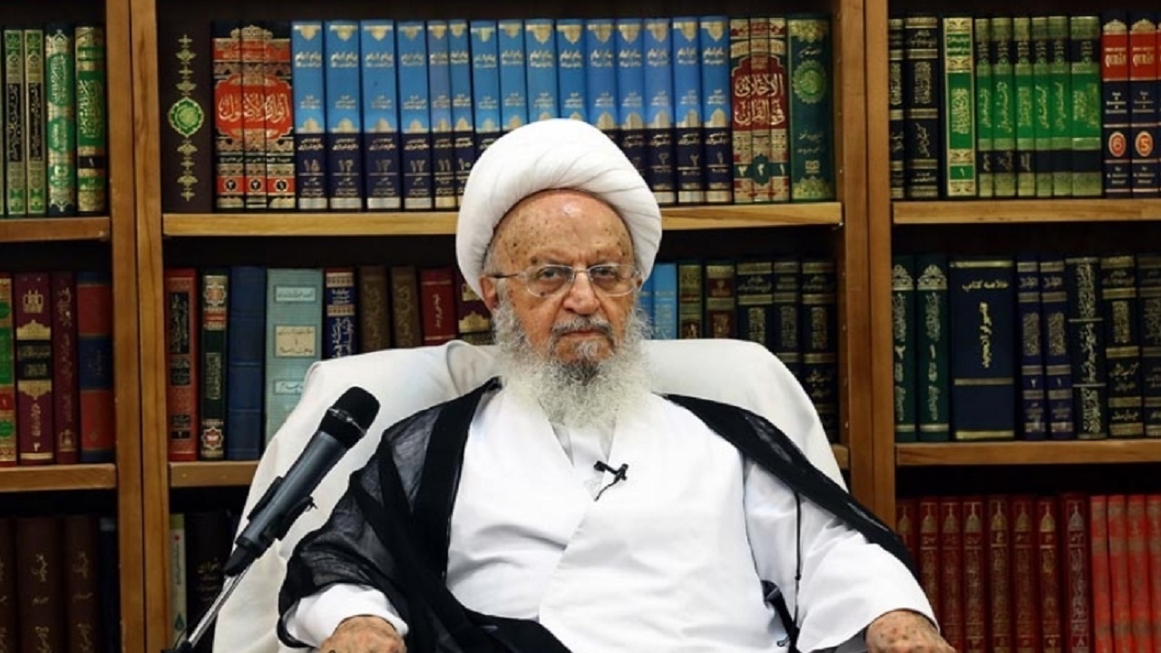 پیام تسلیت آیت‌ الله مکارم شیرازی در پی درگذشت حاج محمد خجسته