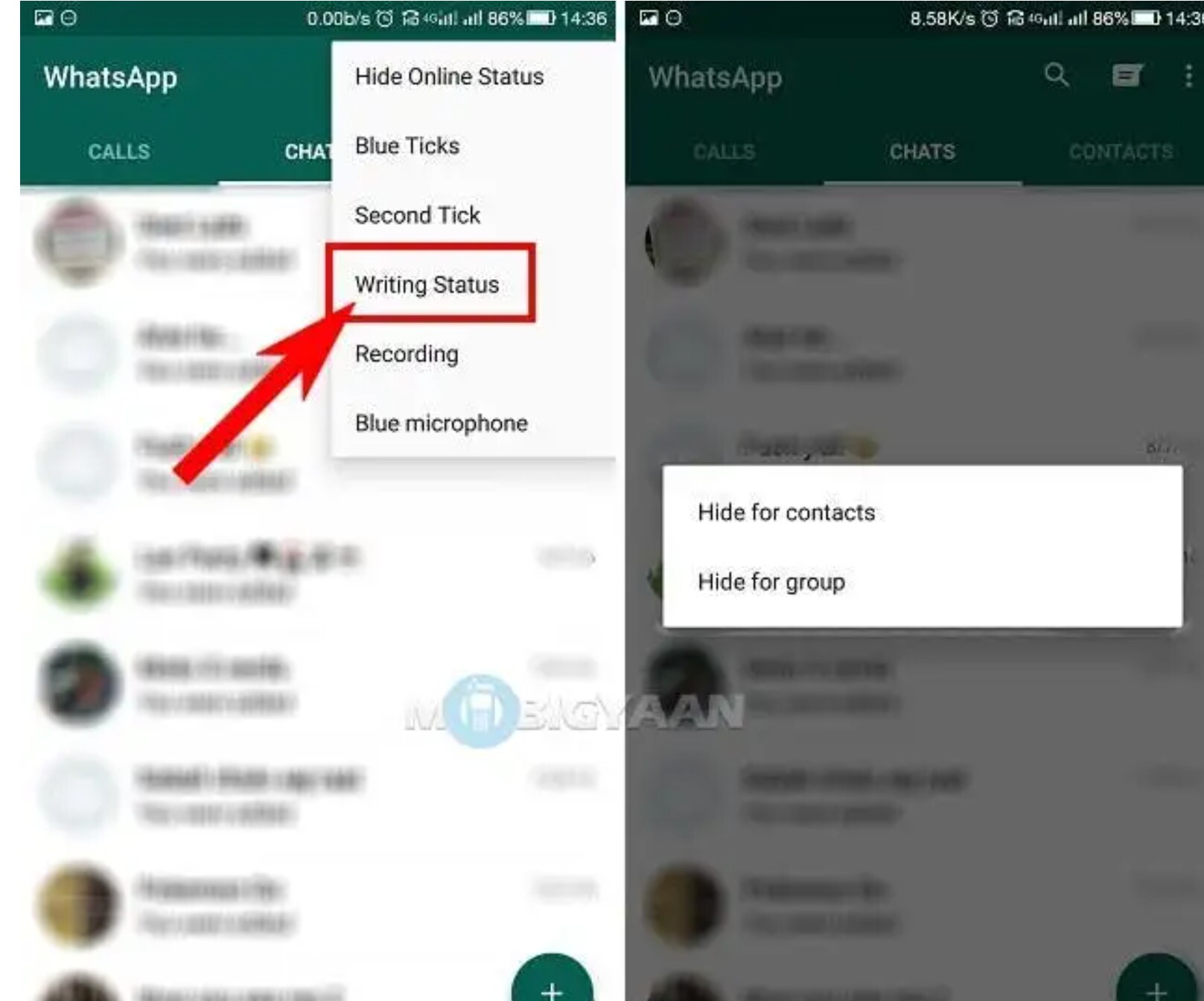 مخفی کردن &laquo;is typing&raquo; در واتساپ با ترفند ساده