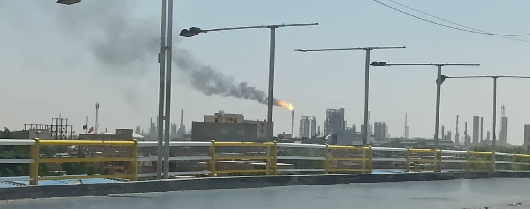 علت دود سیاه در آسمان آبادان چه بود؟