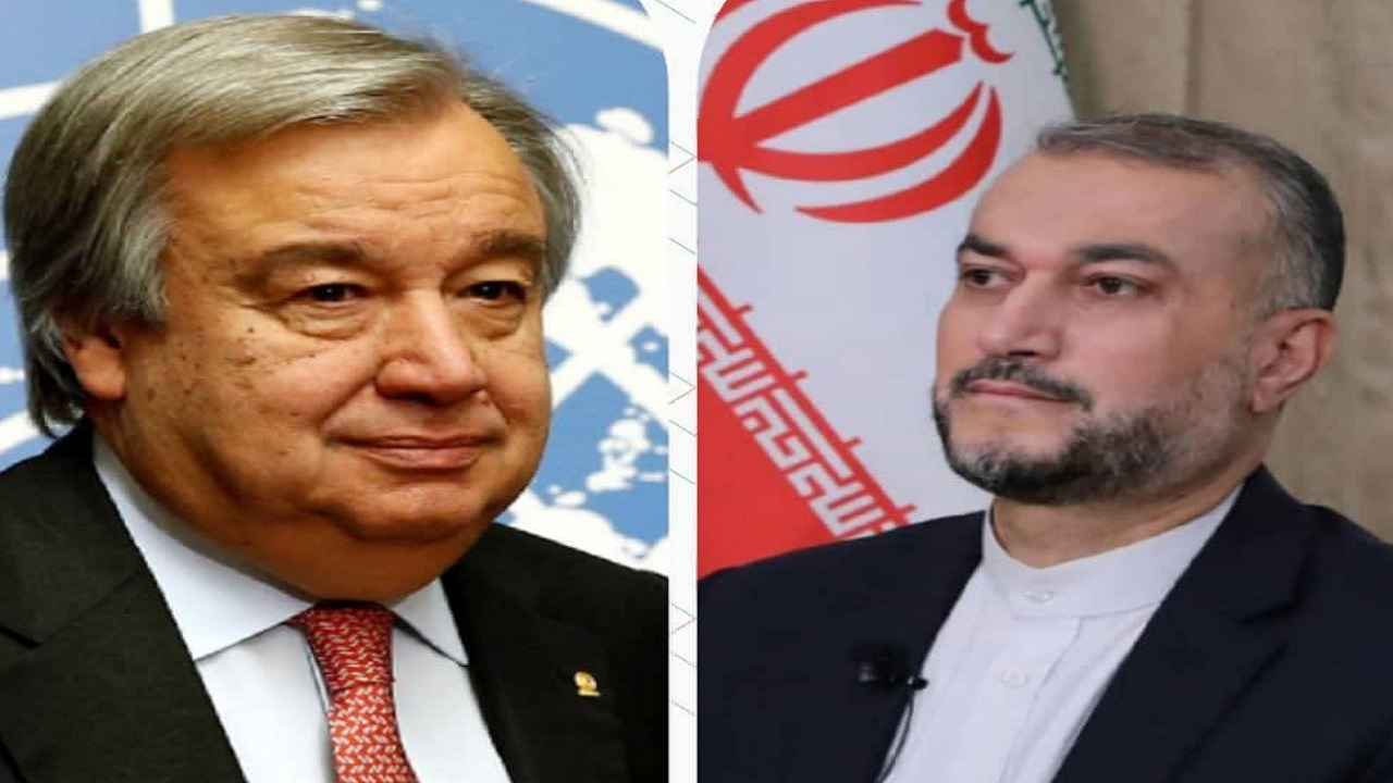 امیرعبداللهیان: پرونده ترور سردار سلیمانی را با جدیت دنبال می‌کنیم/ دبیر کل سازمان ملل: آغاز گفت‌وگو‌های هسته‌ای ضرورت دارد
