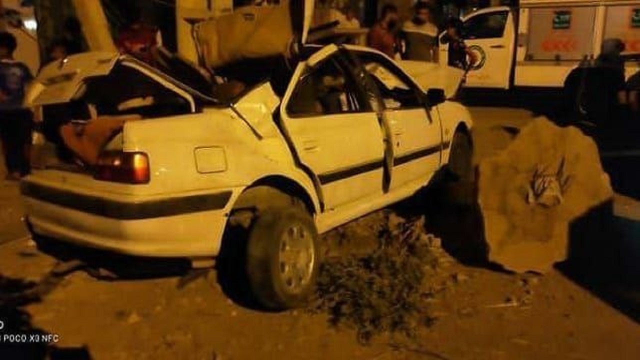 برخورد پژو پارس با تیر چراغ برق در علی آباد کتول یک کشته و ۳ مصدوم برجای گذاشت