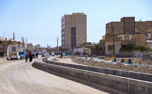 آخرین وضعیت بلوار شهیدان برقعی درقم به روایت تصویر