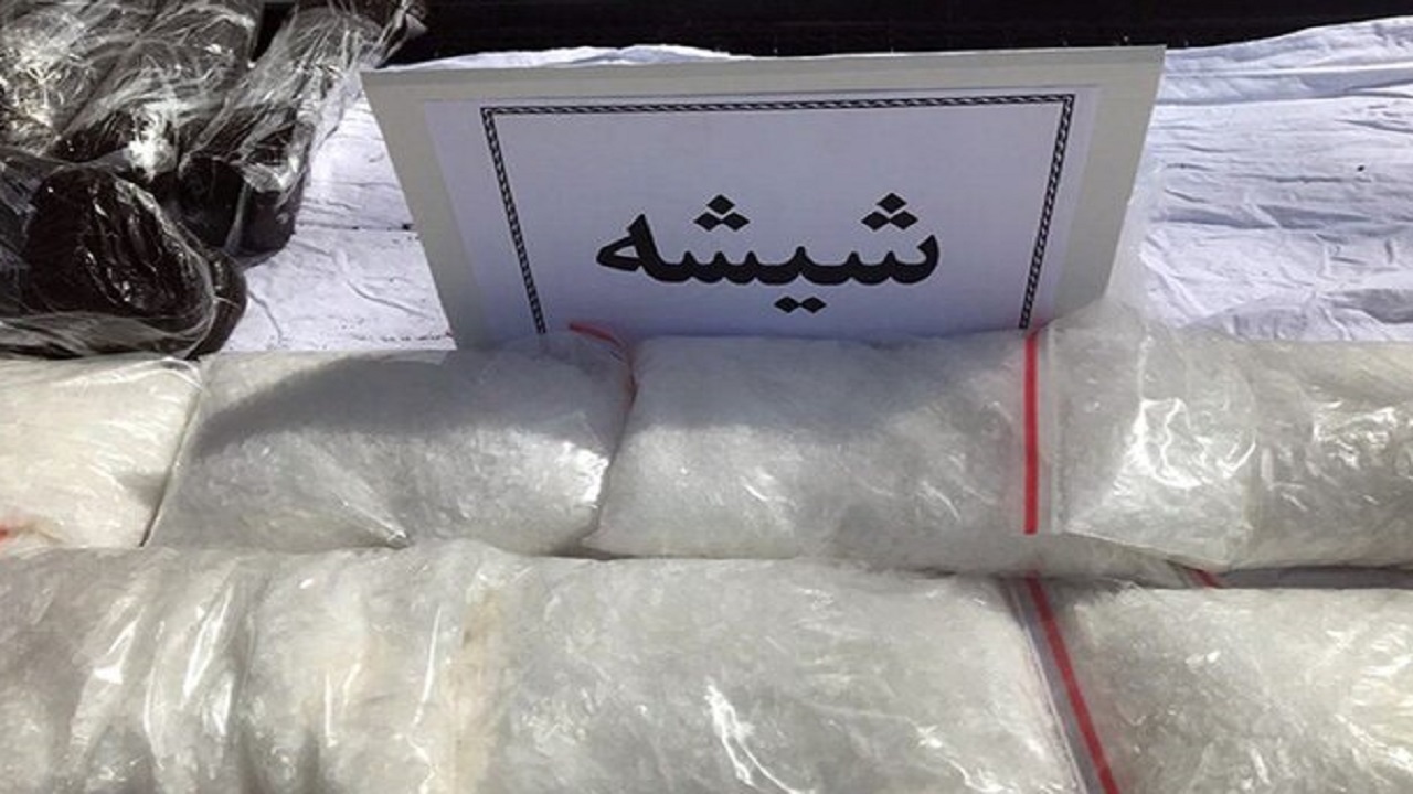 کشف ۴۰ کیلوگرم موادمخدر صنعتی شیشه در آغاجاری