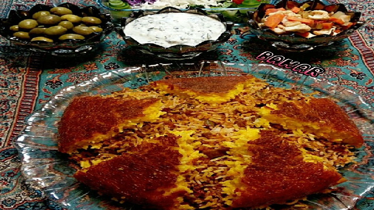 ته‌چین مازندرانی + طرز تهیه
