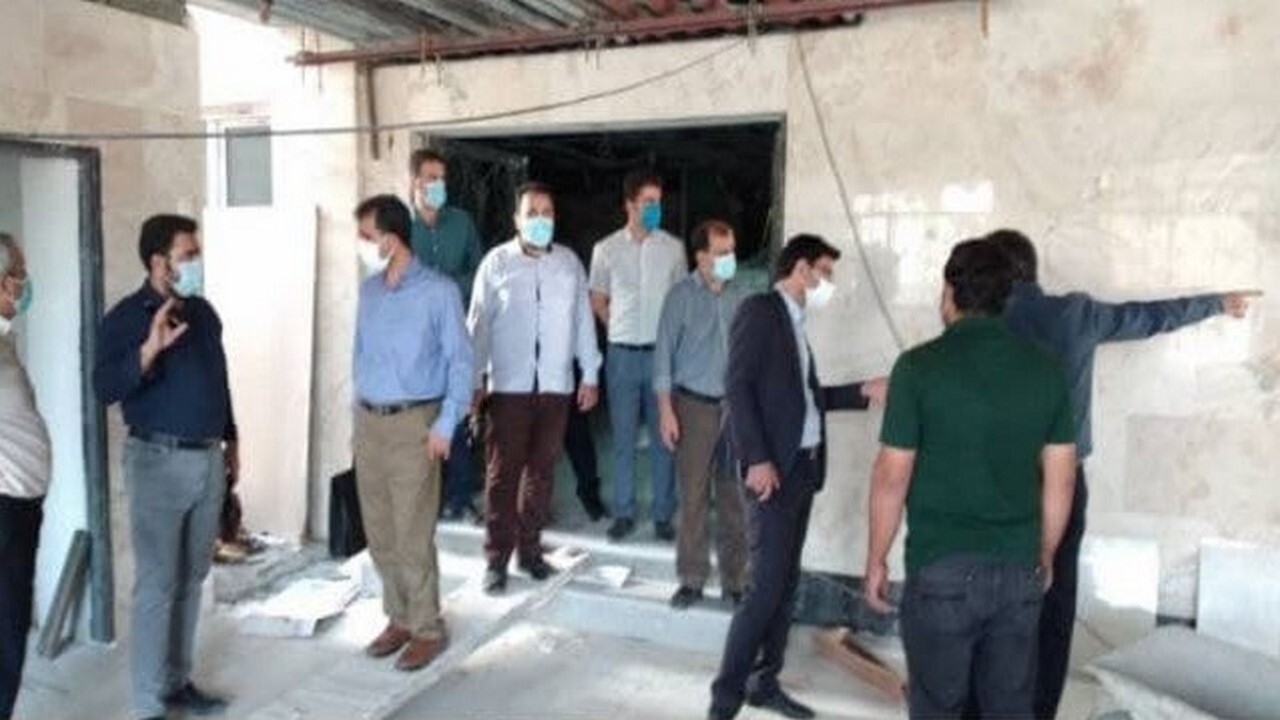 بازدید رئیس دانشگاه علوم پزشکی از طرح توسعه اورژانس بیمارستان امام خمینی (ره) ایلام