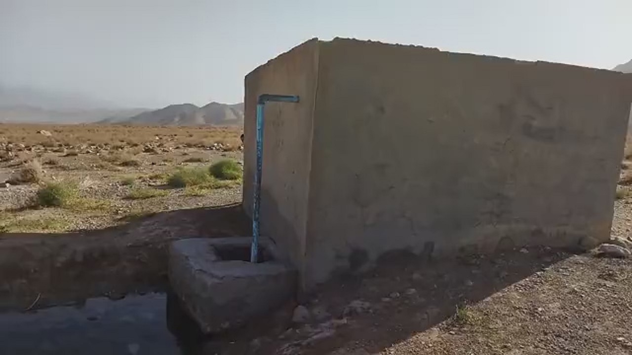 هدررفت آب شرب چناران + فیلم