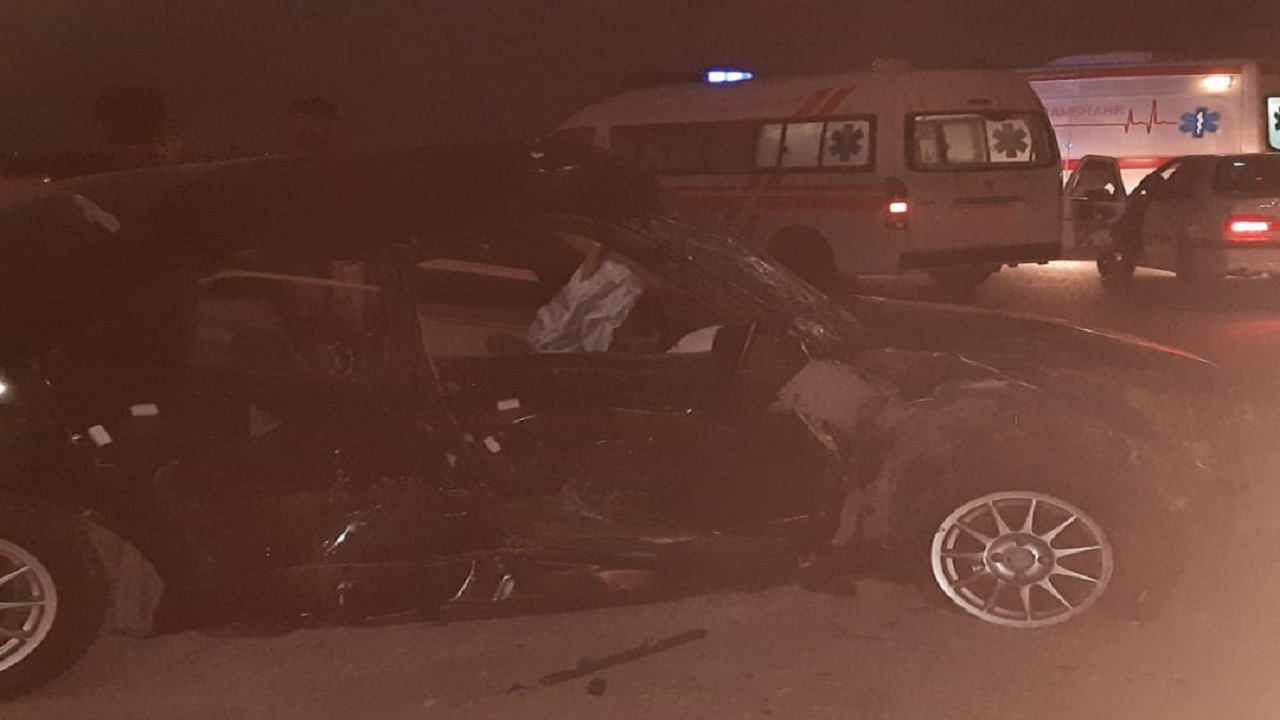 تصادف زنجیره ای در محور آبادان به اهواز ۱۰ مصدوم برجای گذاشت