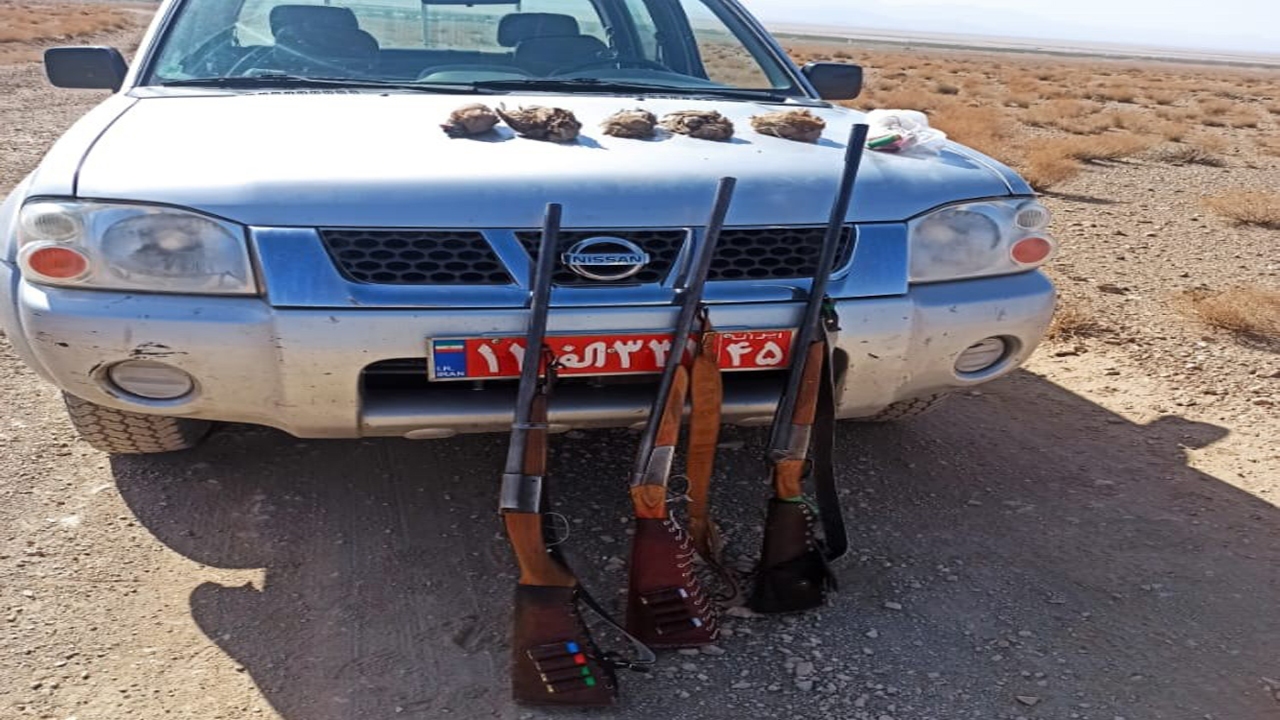 دستگیری دو گروه متخلف شکار پرندگان وحشی در سیرجان