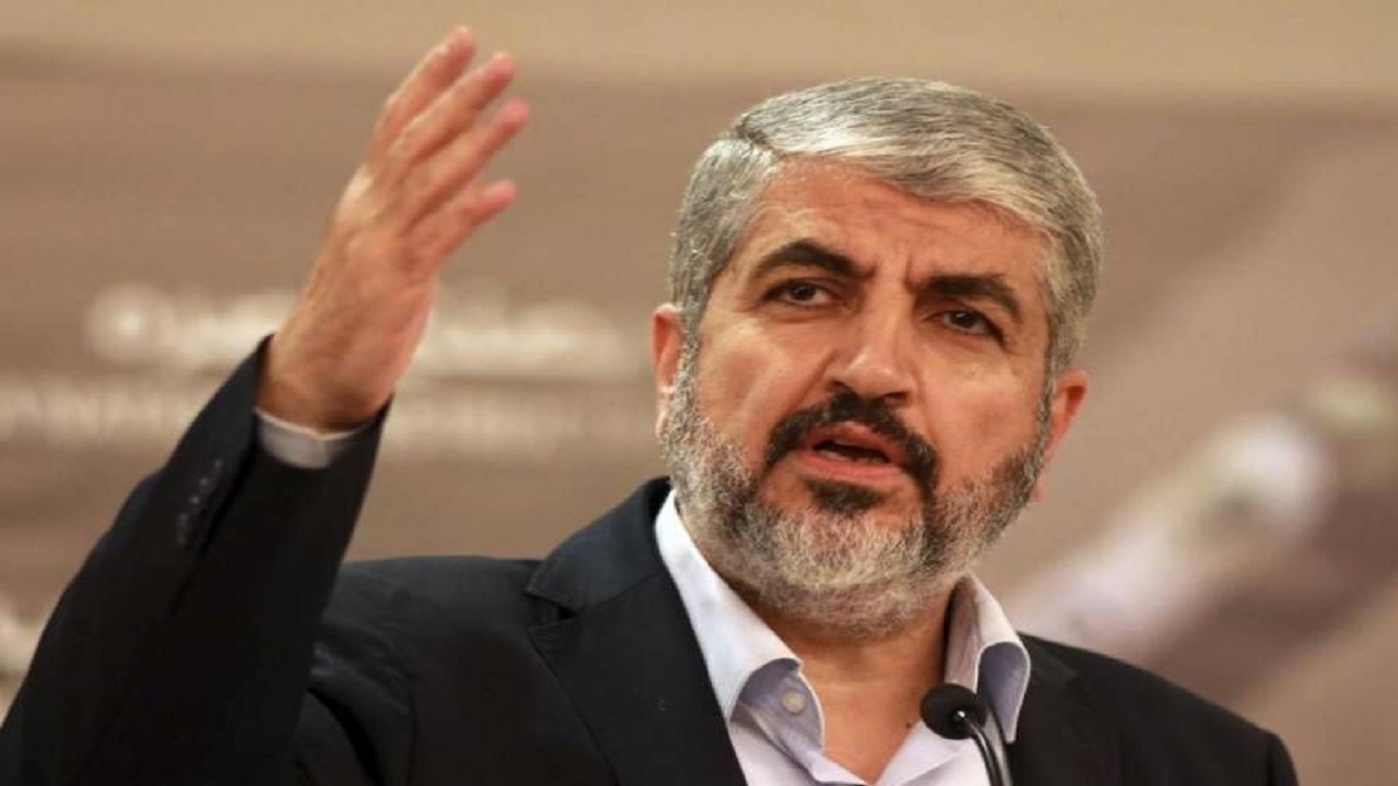 گفتگوی تلفنی خالد مشعل با رؤسای قوای سه گانه لبنان