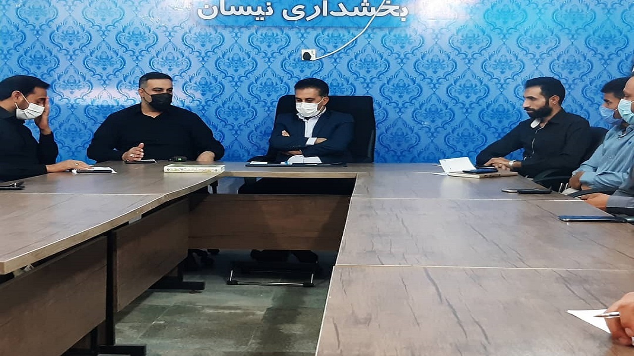 برگزاری جلسه پروژه مهر با موضوع رفع مشکلات مدارس و دانش آموزان در بخش نیسان