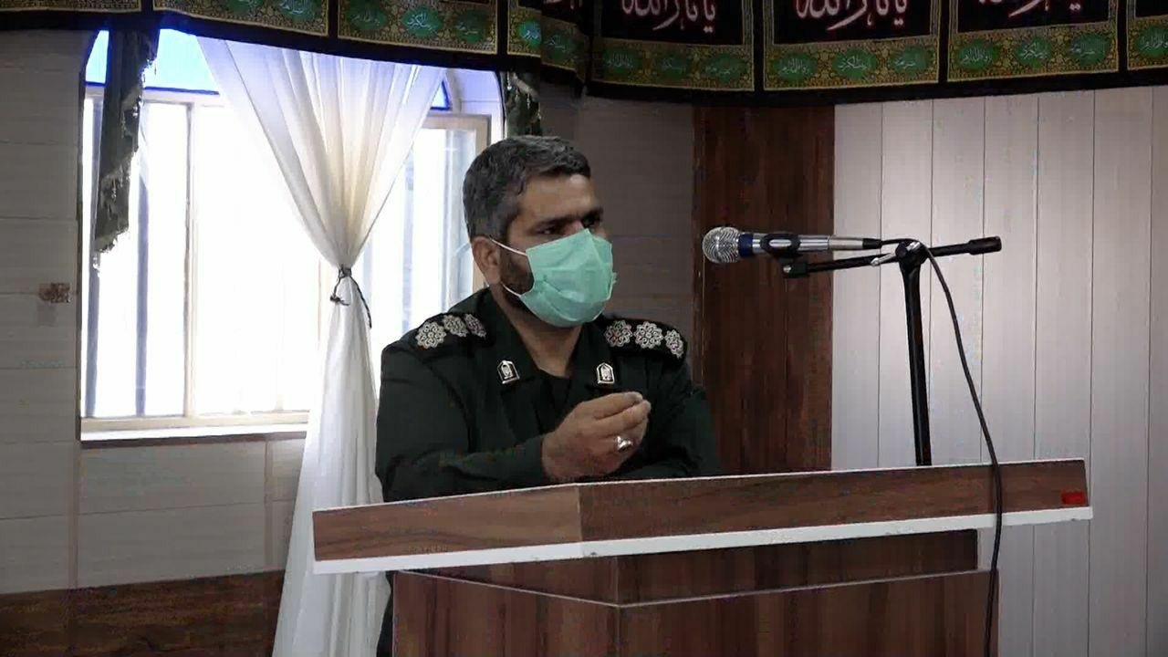 تجلیل از عوامل راه اندازی بیمارستان صحرایی سپاه در سراوان