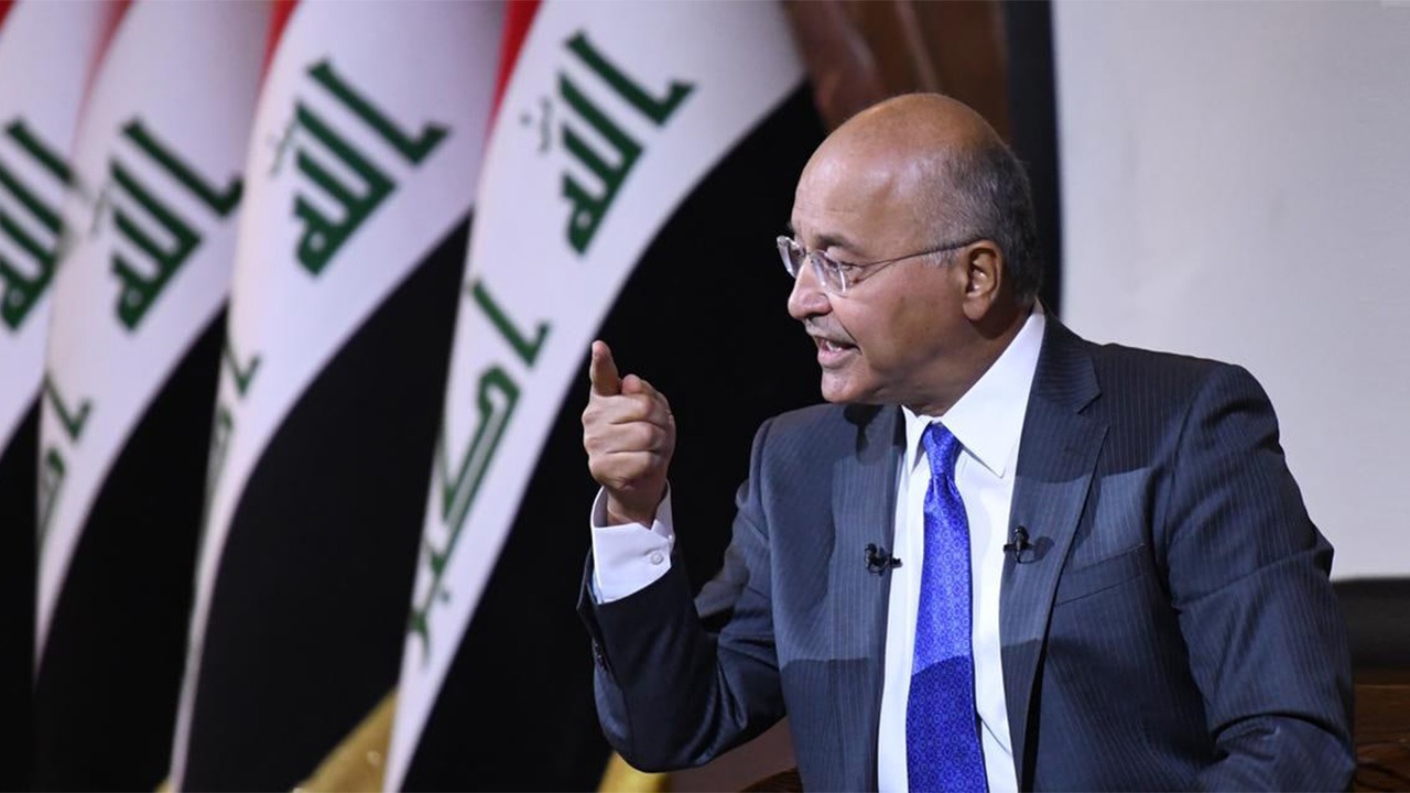 رد هر گونه ارتباط بغداد با تل آویو از سوی برهم صالح/ وضعیت عراق ناپایدار و غیرقابل قبول است
