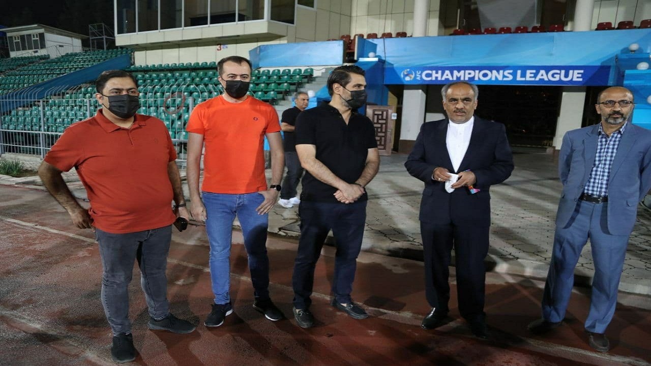 سفیر ایران در تاجیکستان، ناظر آخرین تمرین پرسپولیس در دوشنبه
