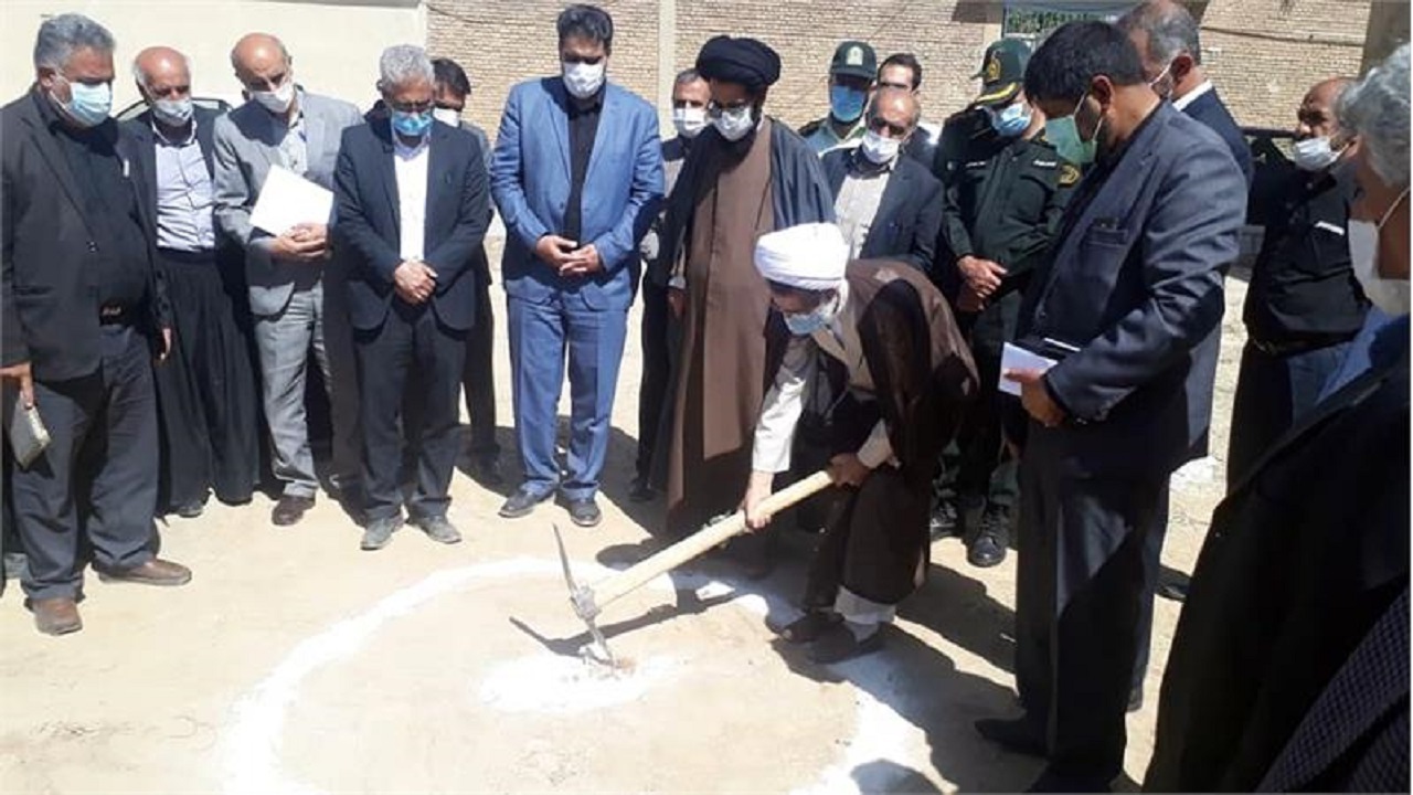 کلنگ زنی مجتمع مسکونی ۱۲ واحدی مددجویی در چهارمحال و بختیاری