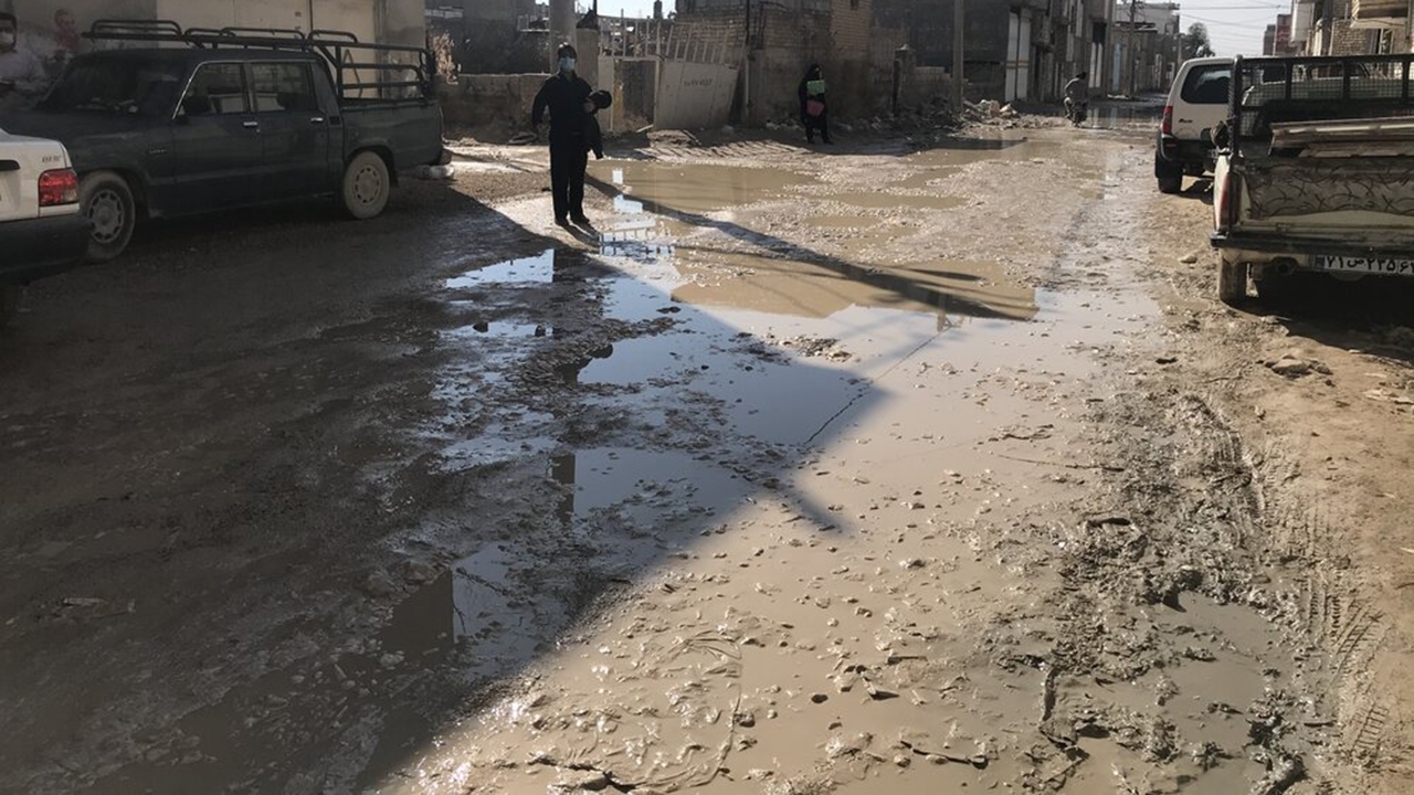 آبادانی روستای گردخون با مشارکت سپاه و پیگیری رسانه‌ها
