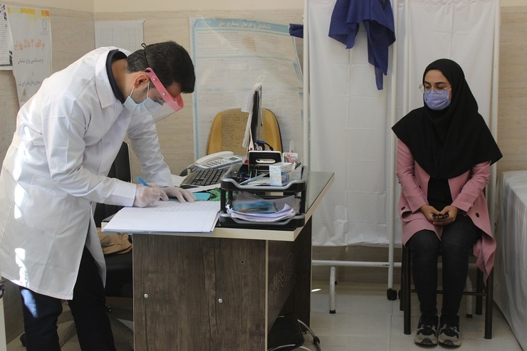 واکسیناسیون دانشجویان مشهدی+تصاویر