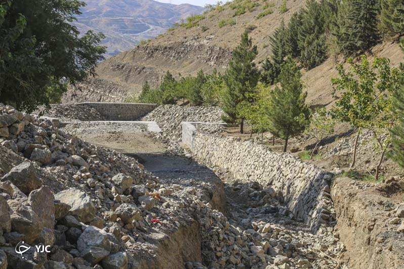 گزارش تصویری از آبخیزداری ارتفاعات بیجی