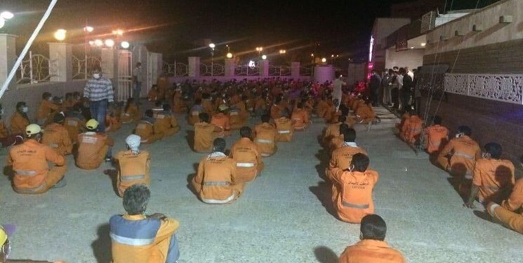 واکنش عضو شورای‌شهر به انتشار تصویری از صف پاکبانان بندرعباس