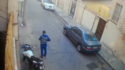 سرقت گوشی همراه در پمپ بنزین + فیلم