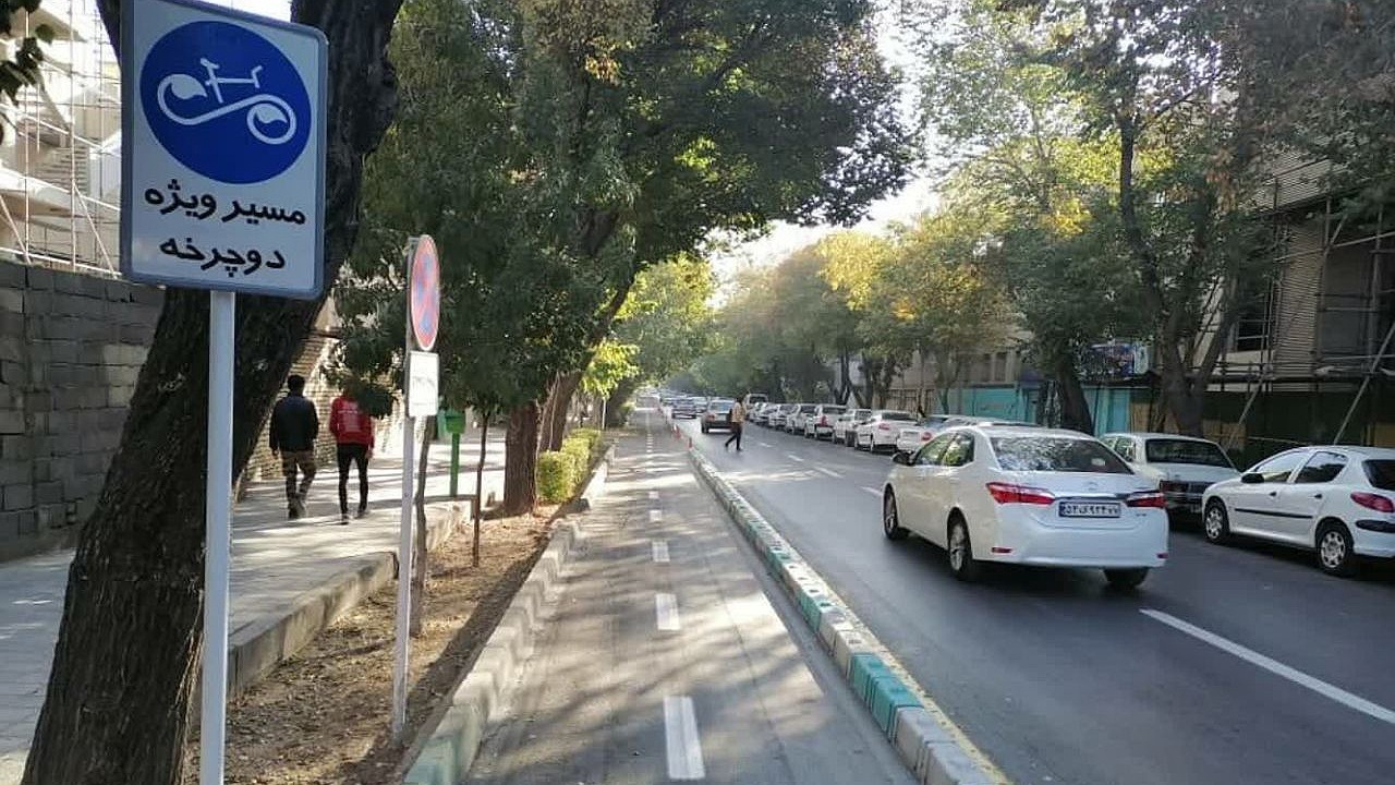 مسیر دوچرخه چهارباغ عباسی تغییر می‌کند