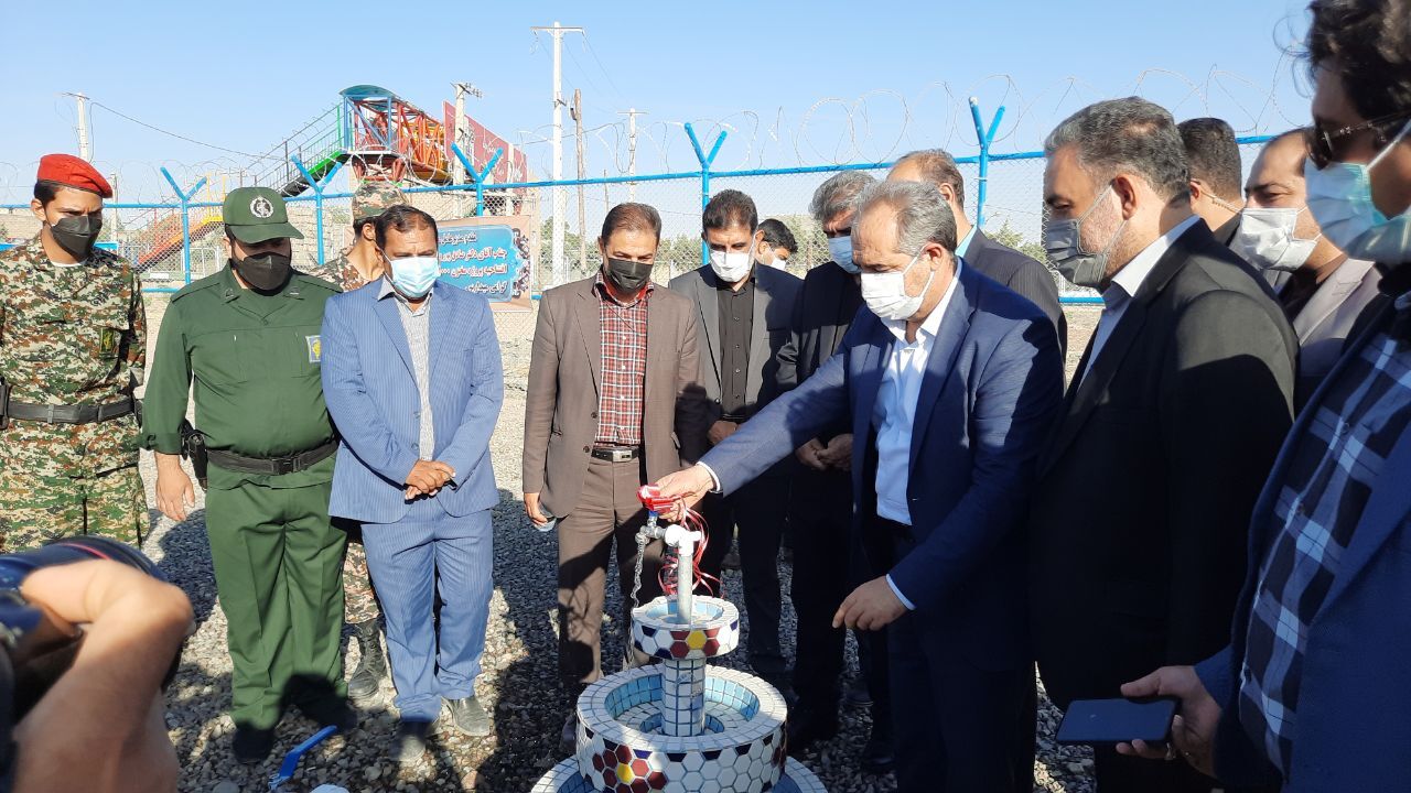 بهره برداری از یک طرح آبی در شهرستان کهک