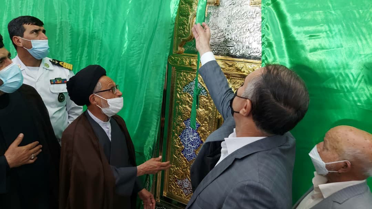 از ضریح جدید حرم مطهر امامزاده علی (ع) سیرجان رونمایی شد