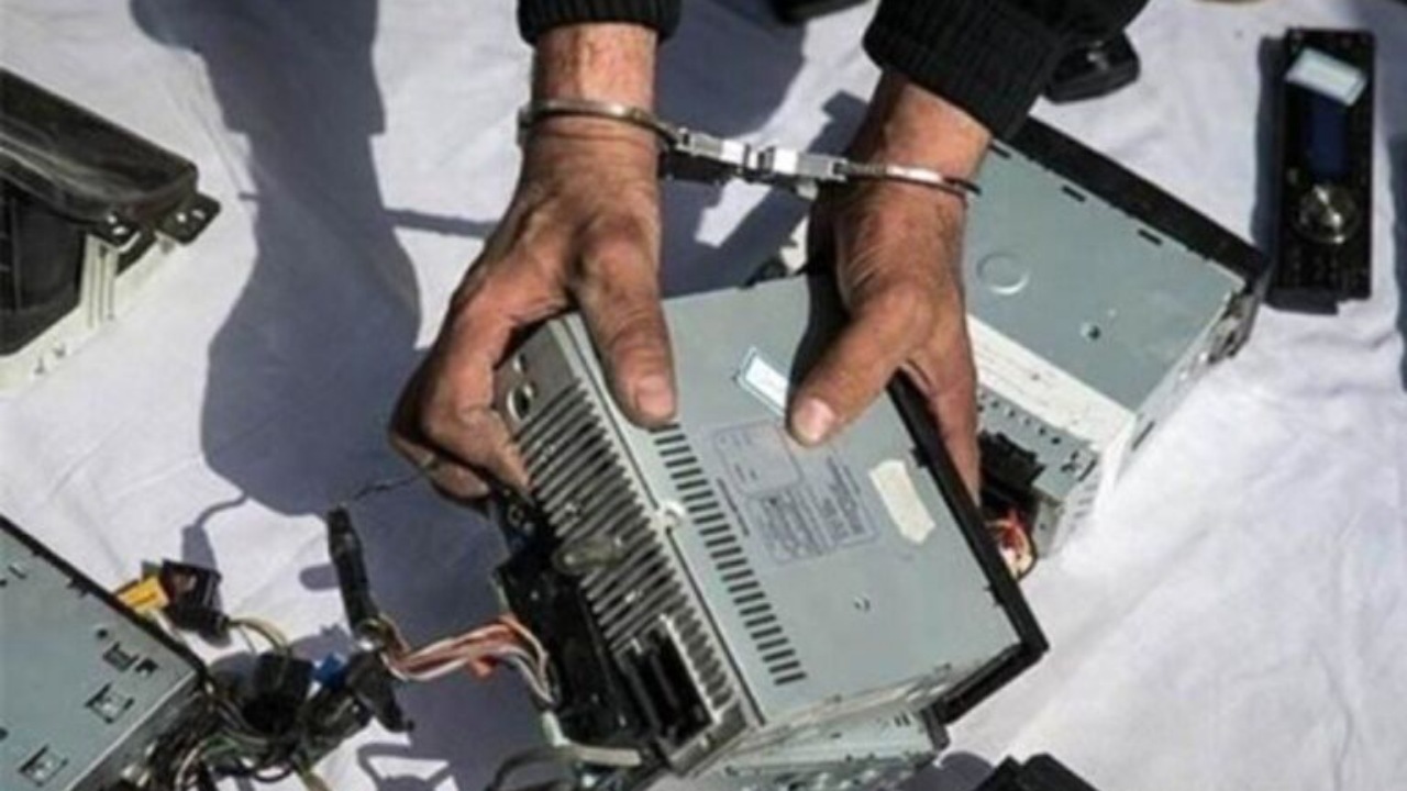 دستگیری سارقان قطعات خودرو‌ها