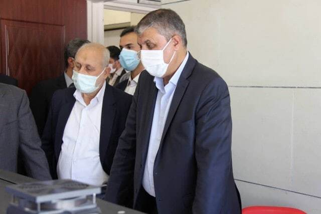 بازدید رئیس سازمان انرژی اتمی از سایت خنداب