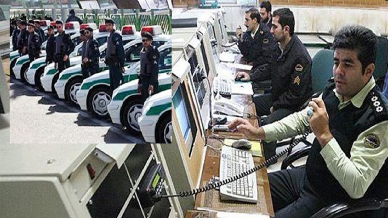 درخواست کمک از پلیس ١١٠ با سفارش پیتزا + فیلم