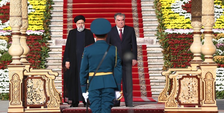 استقبال رسمی امامعلی رحمان از رئیسی