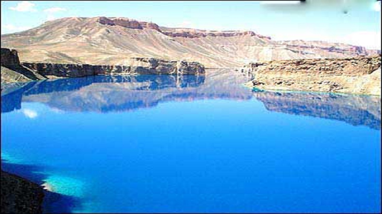 تصاویری از قایق سواری طالبان در بند امیر بامیان