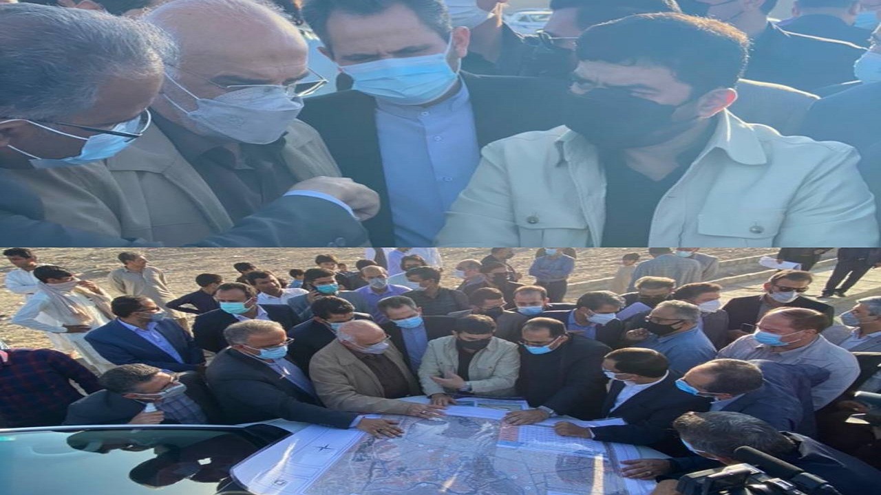 استاندار سیستان و بلوچستان از حاشیه شهر زاهدان بازدید کرد