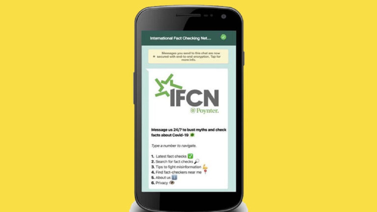 استفاده از ربات در واتساپ برای استعلام اخبار کرونا