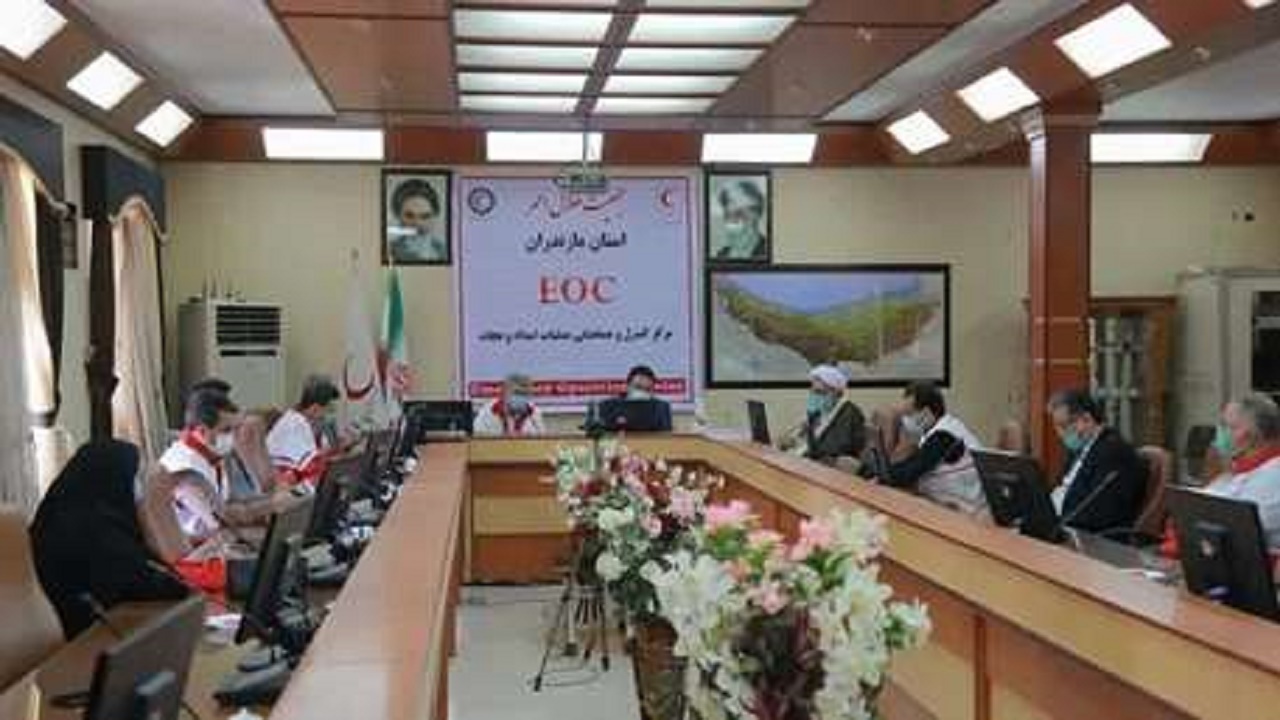 رتبه دوم املاک و حقوقی هلال احمر مازندران در کشور