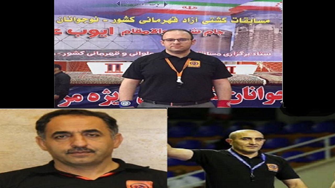 دعوت ۳ داور بین المللی اردبیل به مسابقات قهرمانی کشتی کشور