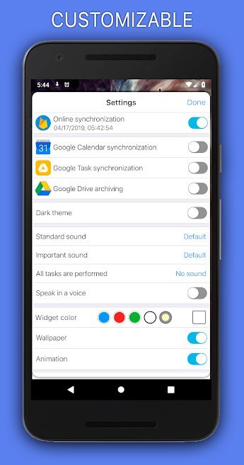 برنامه Reminders Pro