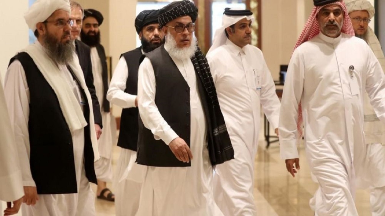 دیدار هیات گروه طالبان با اتحادیه علمای مسلمان