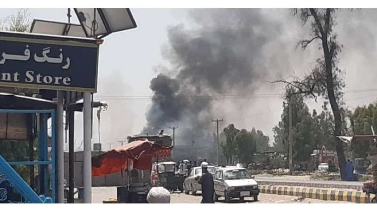 انفجار ولسوالی شیرزاد را لرزاند