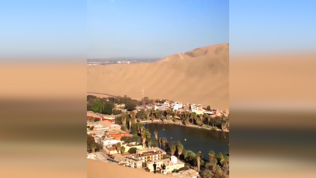تکه‌ای از بهشت در دل صحرای پرو به نام هواکاچینا + فیلم