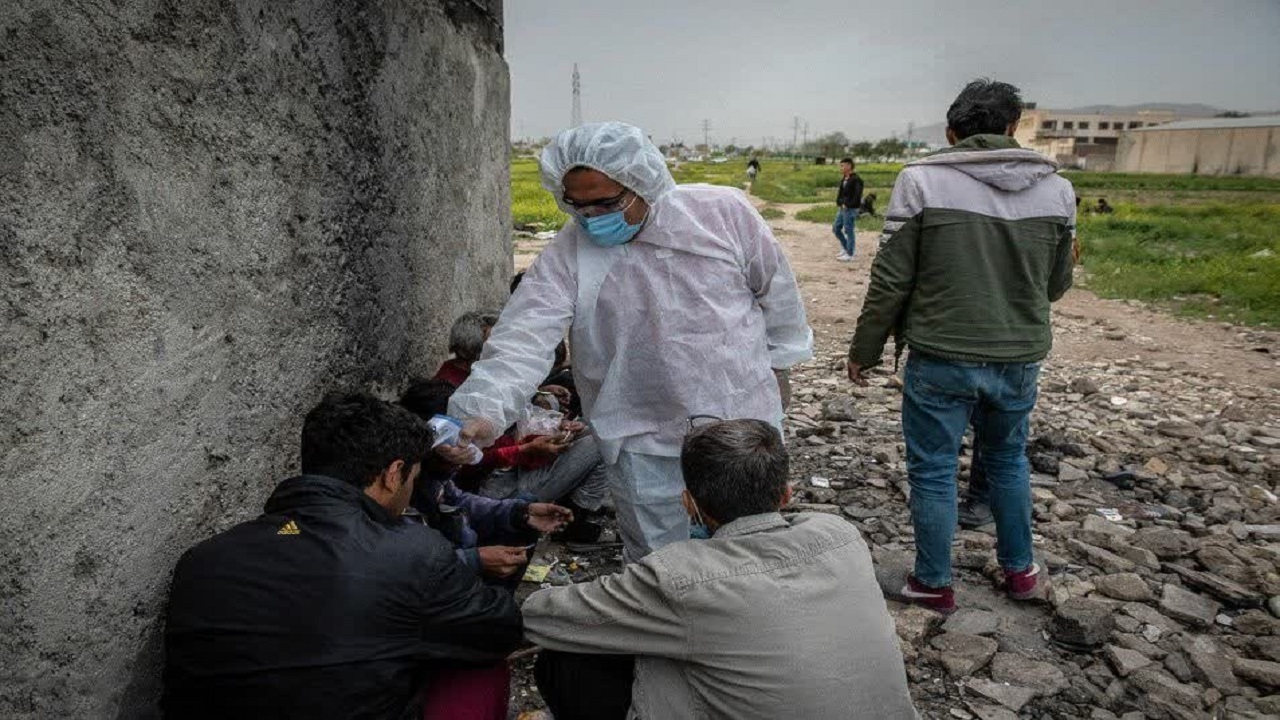 کارتن خواب‌های معتاد دور از تیررس کرونا