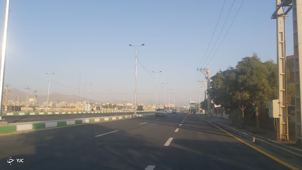افتتاح پل روگذر میدان مقاومت اراک