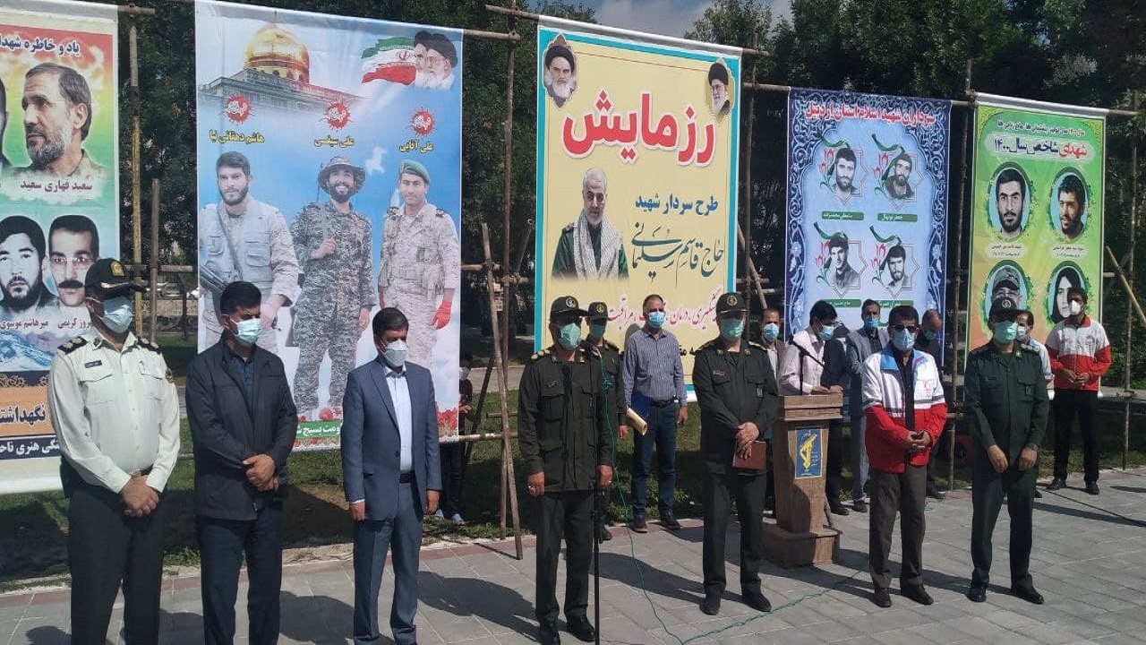 رزمایش پیشگیری از کرونا در شهرستان اردبیل برگزار شد