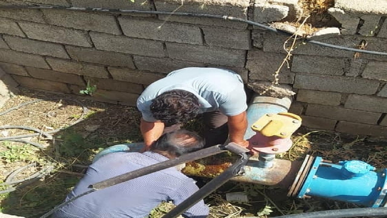 حل مشکل آب شرب در برخی روستا‌های باغملک