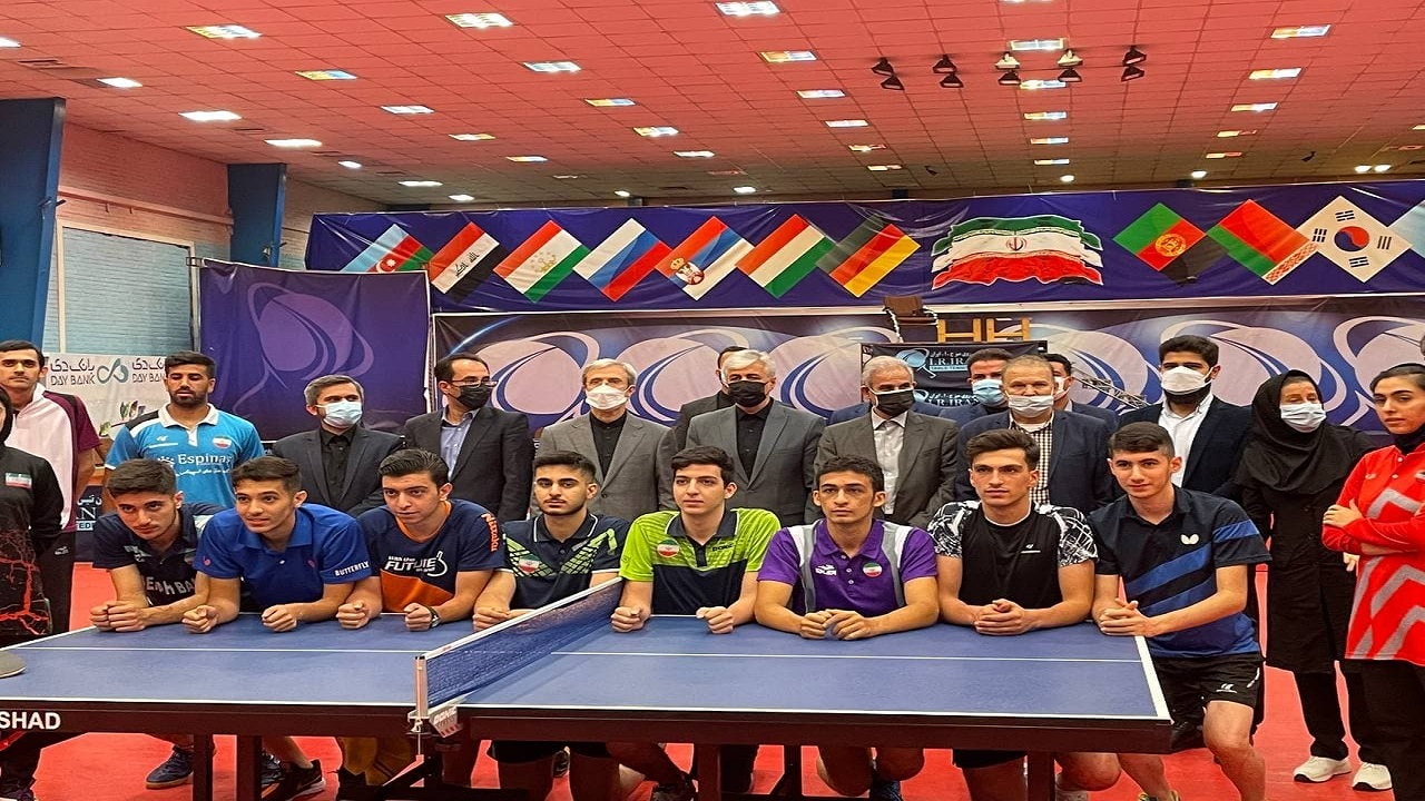 بازدید وزیر ورزش و جوانان از اردوی تیم ملی تنیس روی میز + عکس و فیلم