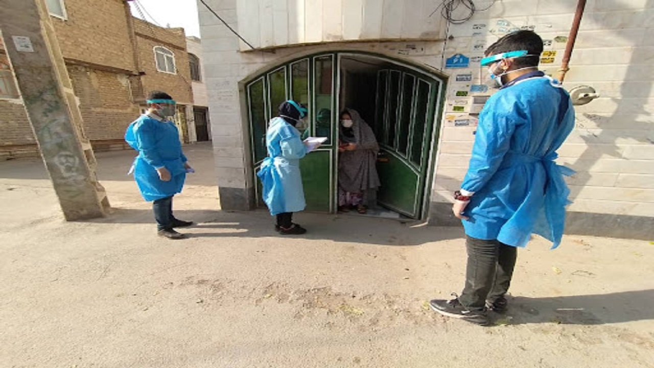 بهورزان هفتکلی، خانه به خانه در جستجوی کرونا
