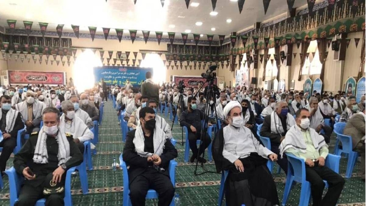 آیین تکریم پیشکسوتان دفاع مقدس در زاهدان برگزار شد